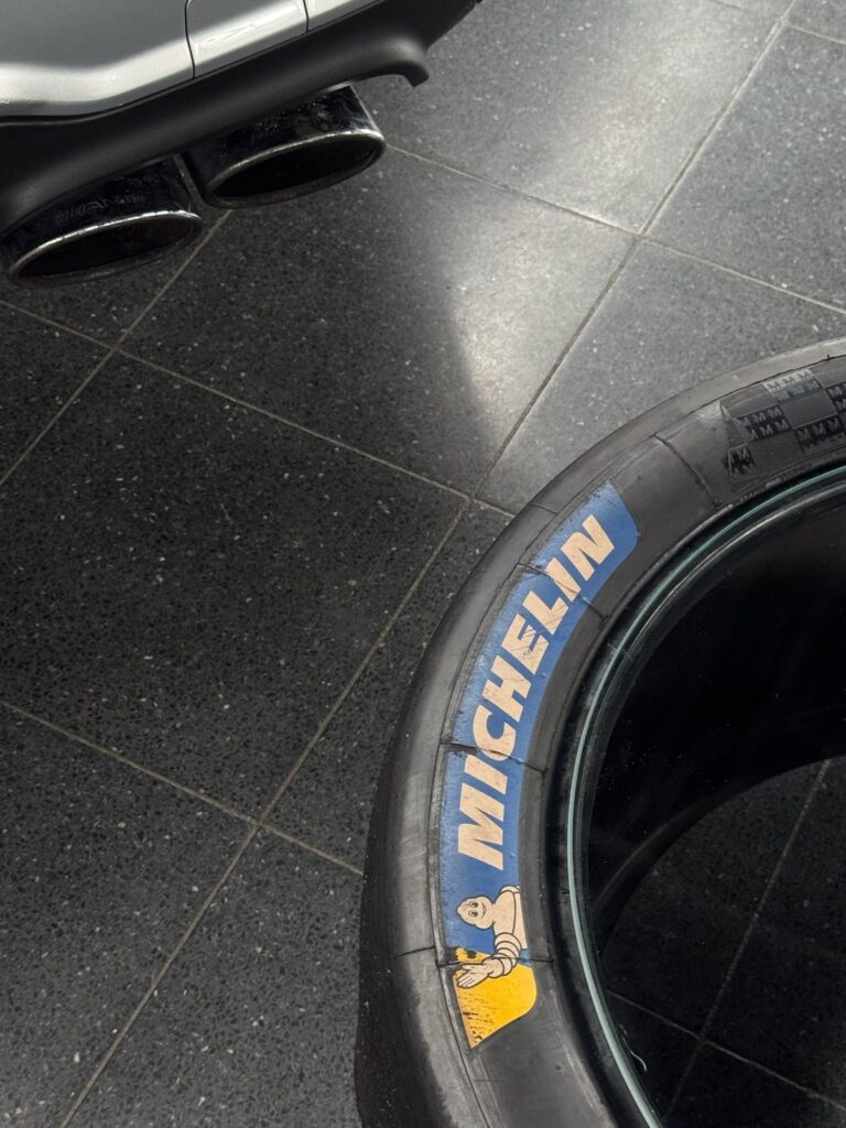 Seitenwand des Michelin-Rennslicks